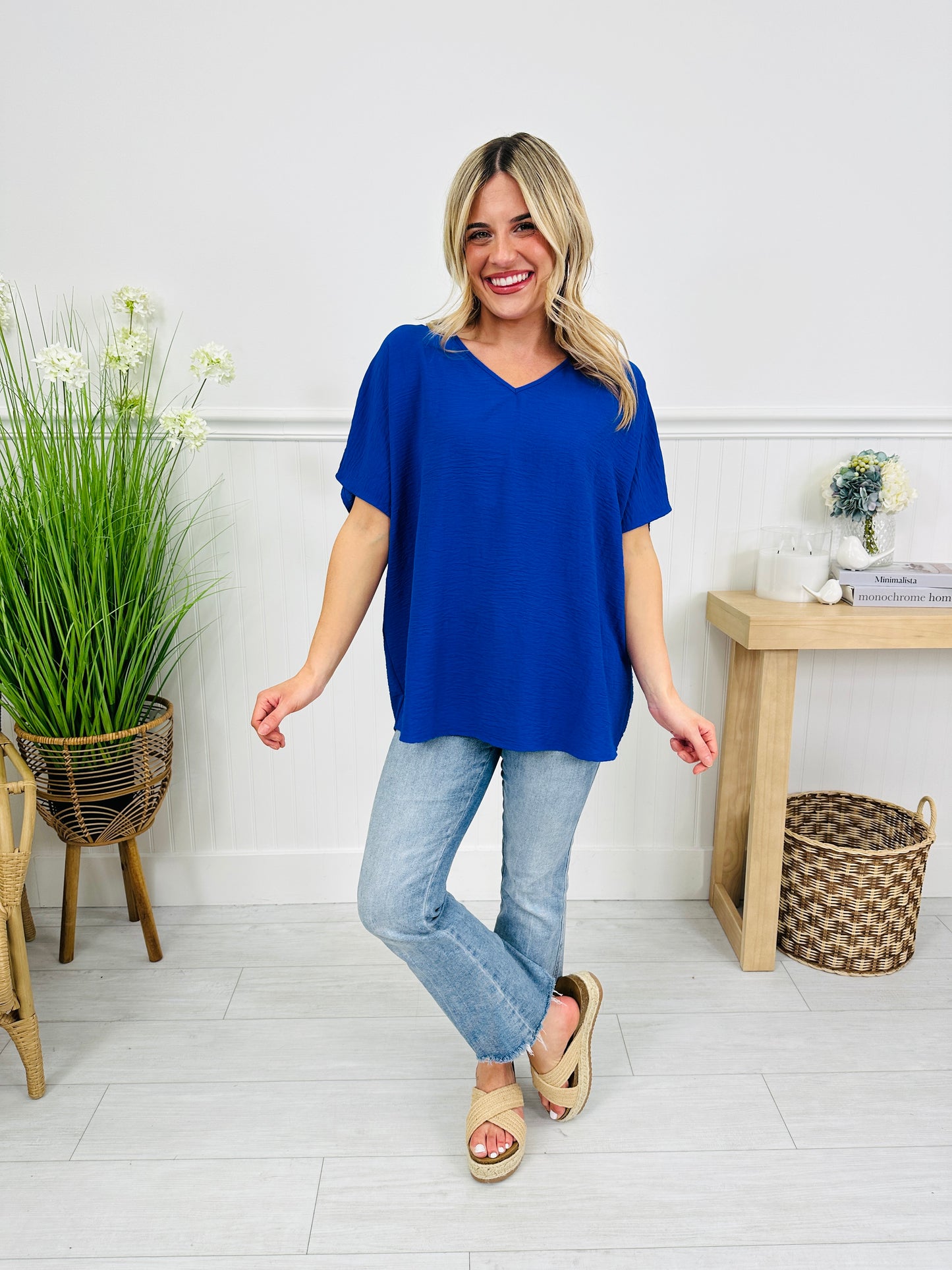 Go With The Flow Top-- Multiple Colors!
