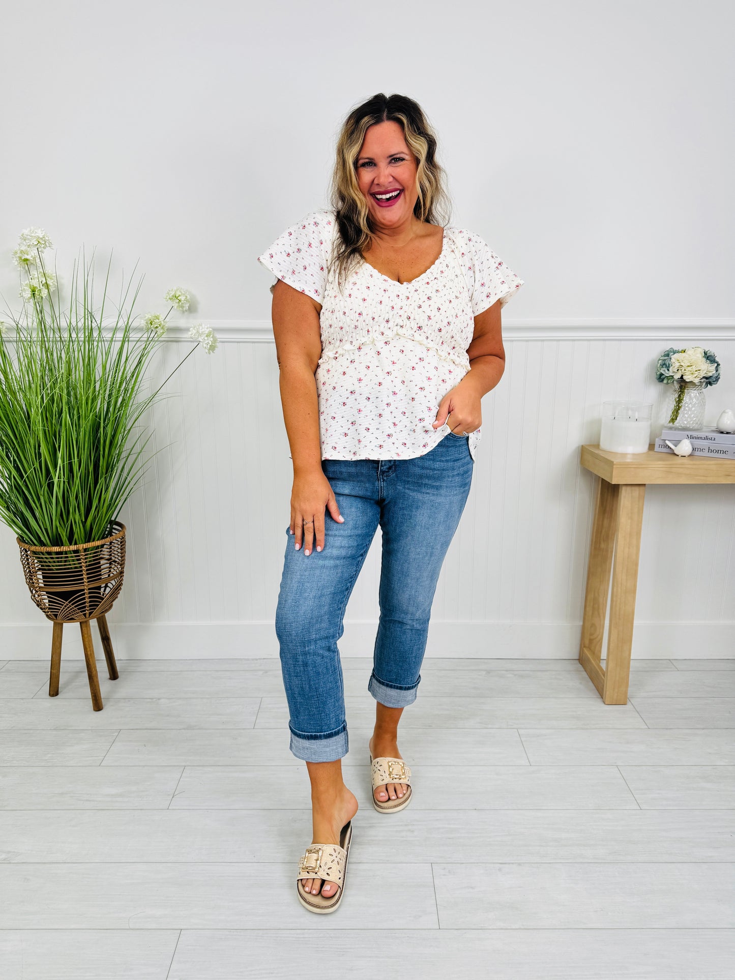 Meant For You Tummy Control Capri Jeans in Three Inseams