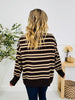 Soft Seasons Sweater In Dark Brown