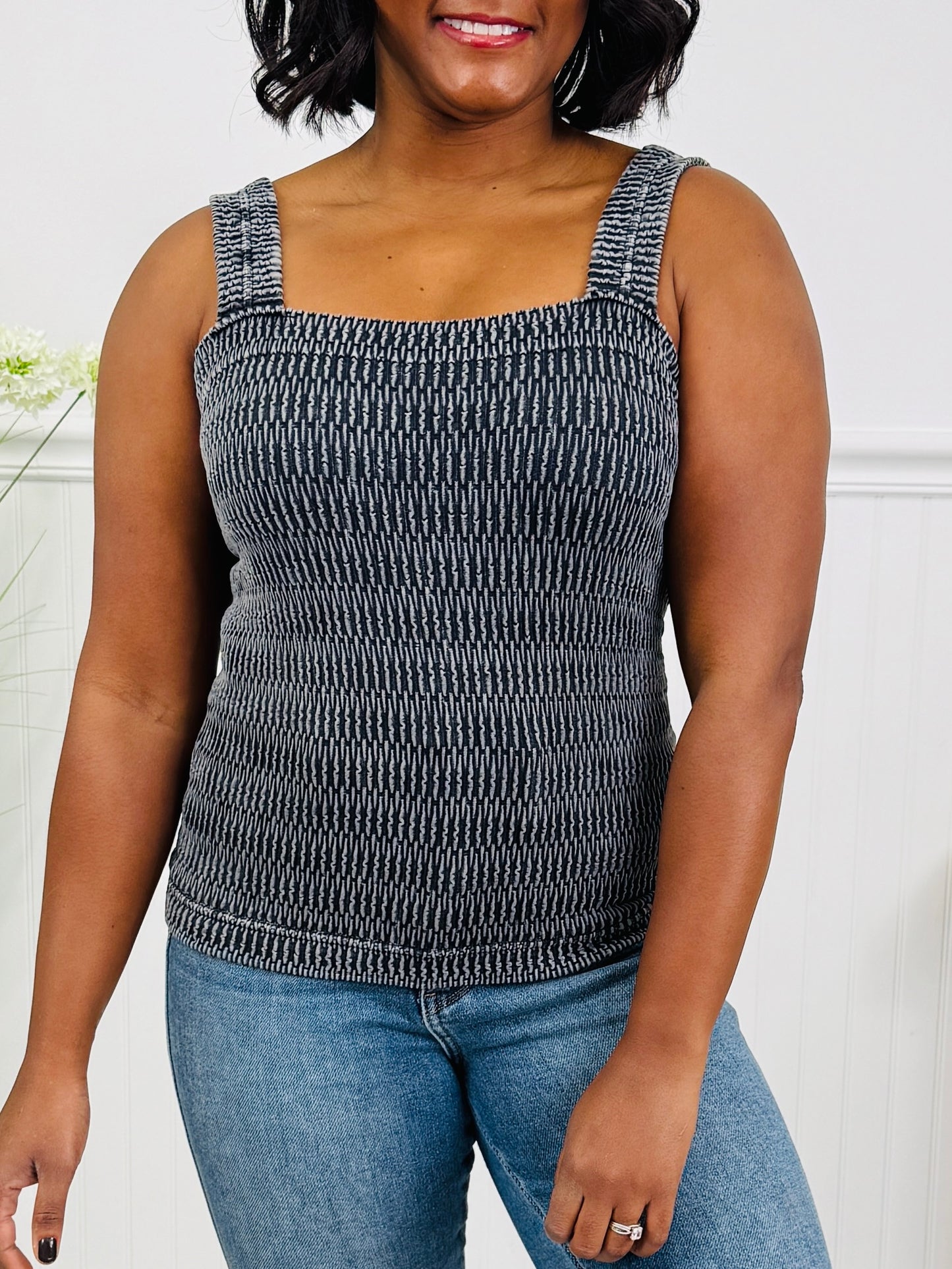 Smocked Sweetheart Top In Multiple Colors