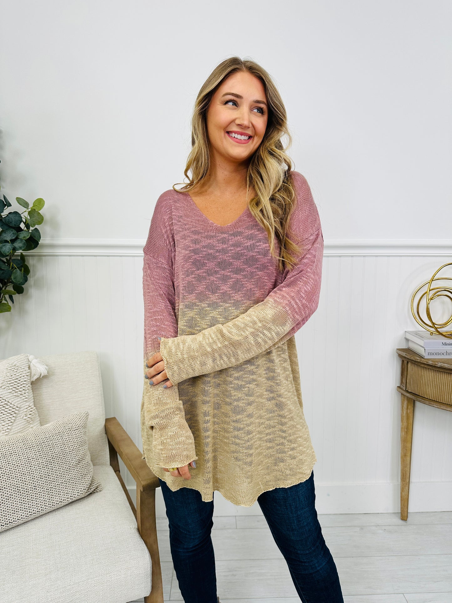 Playful Expressions Top In Rose