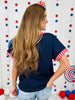 Red, White & Cool Top