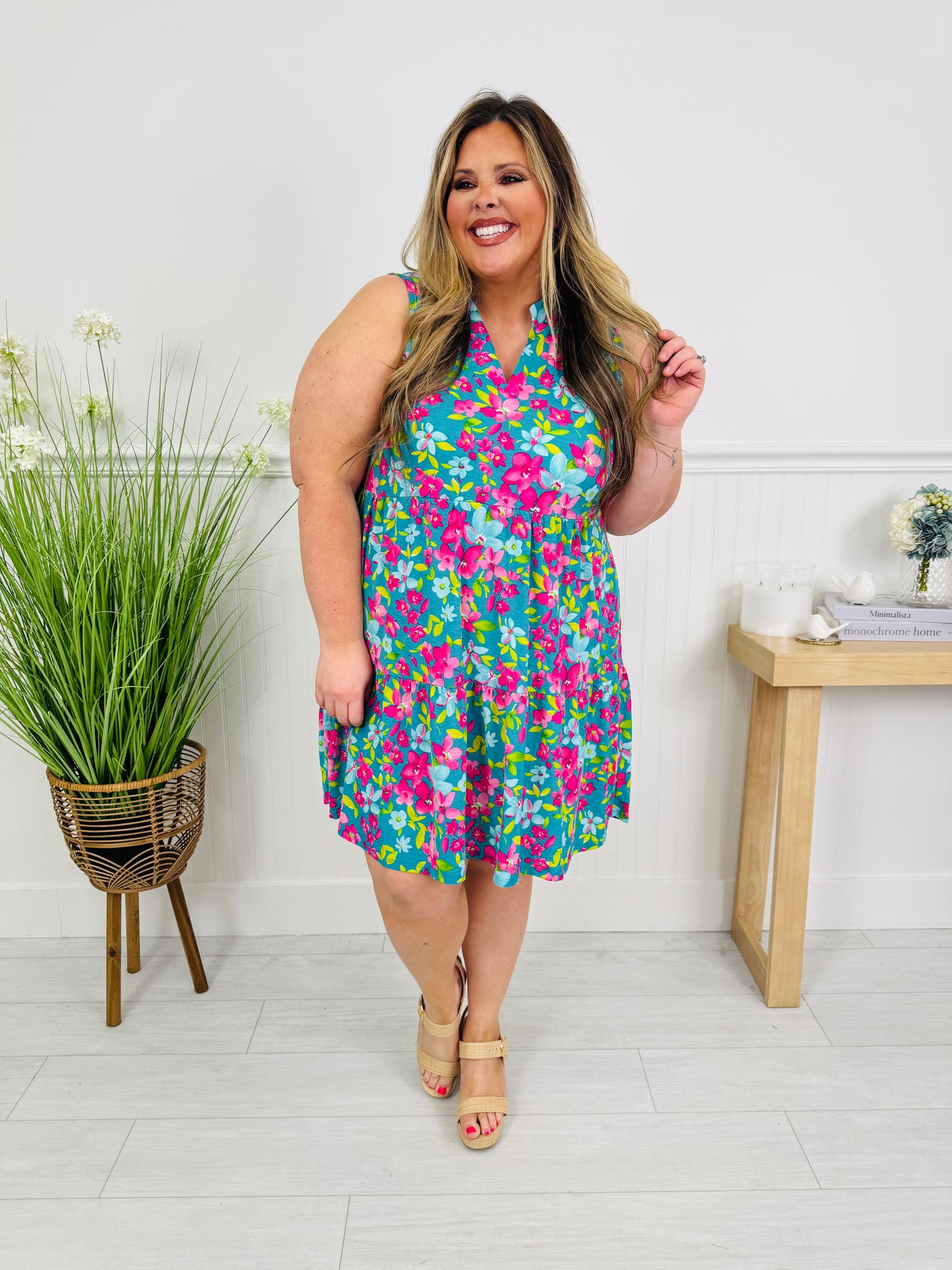 Stay Sunny Dress in Naples Print