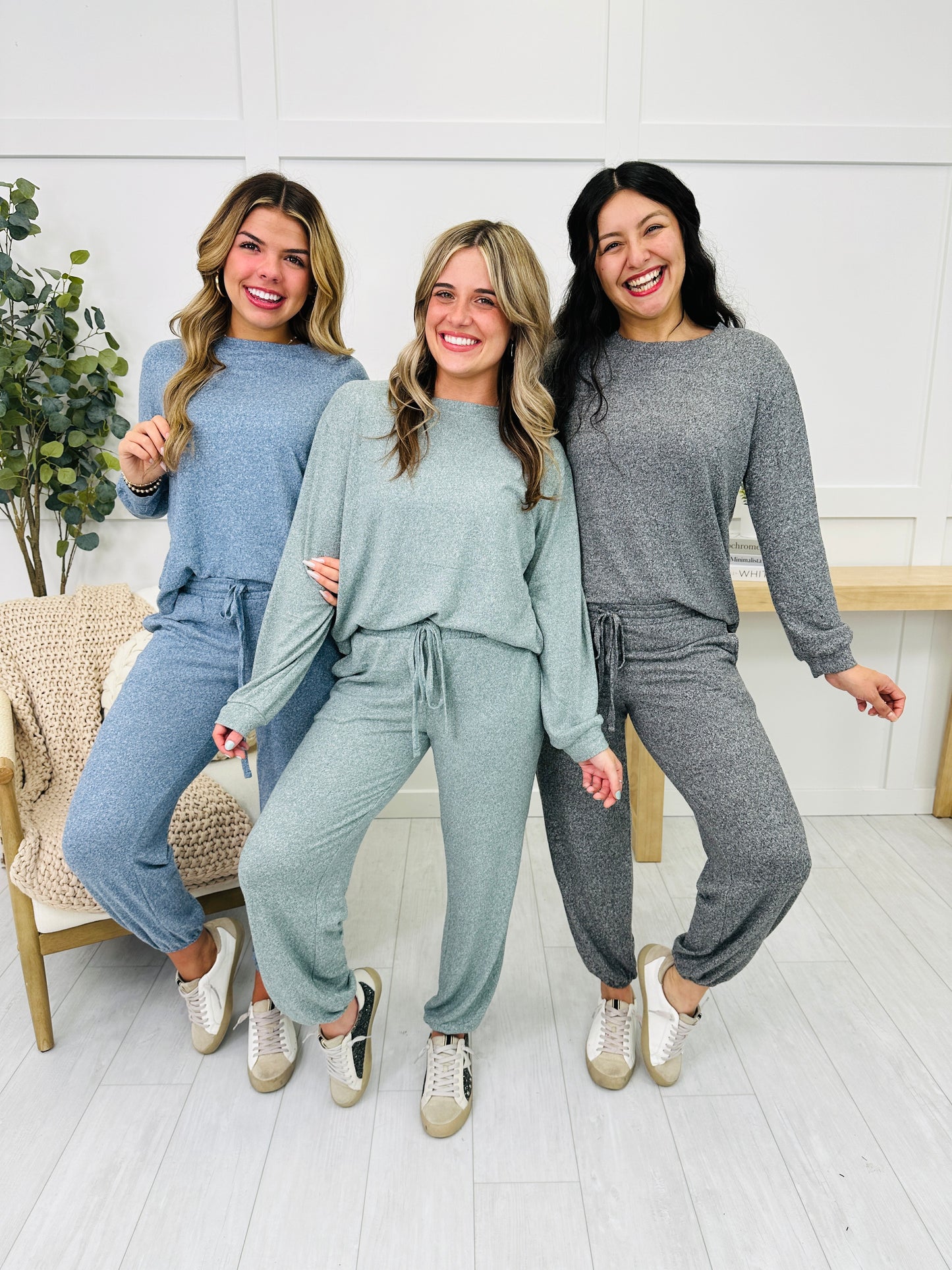 DOORBUSTER! The Cozy Life Jogger Set- Multiple Colors!