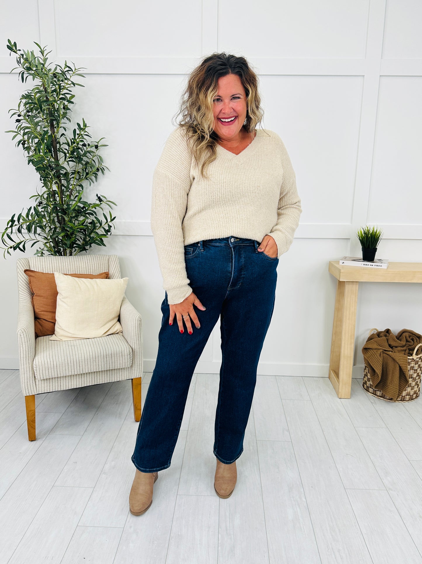 Judy Blue Crazy in Love Tummy Control Straight Leg Jeans