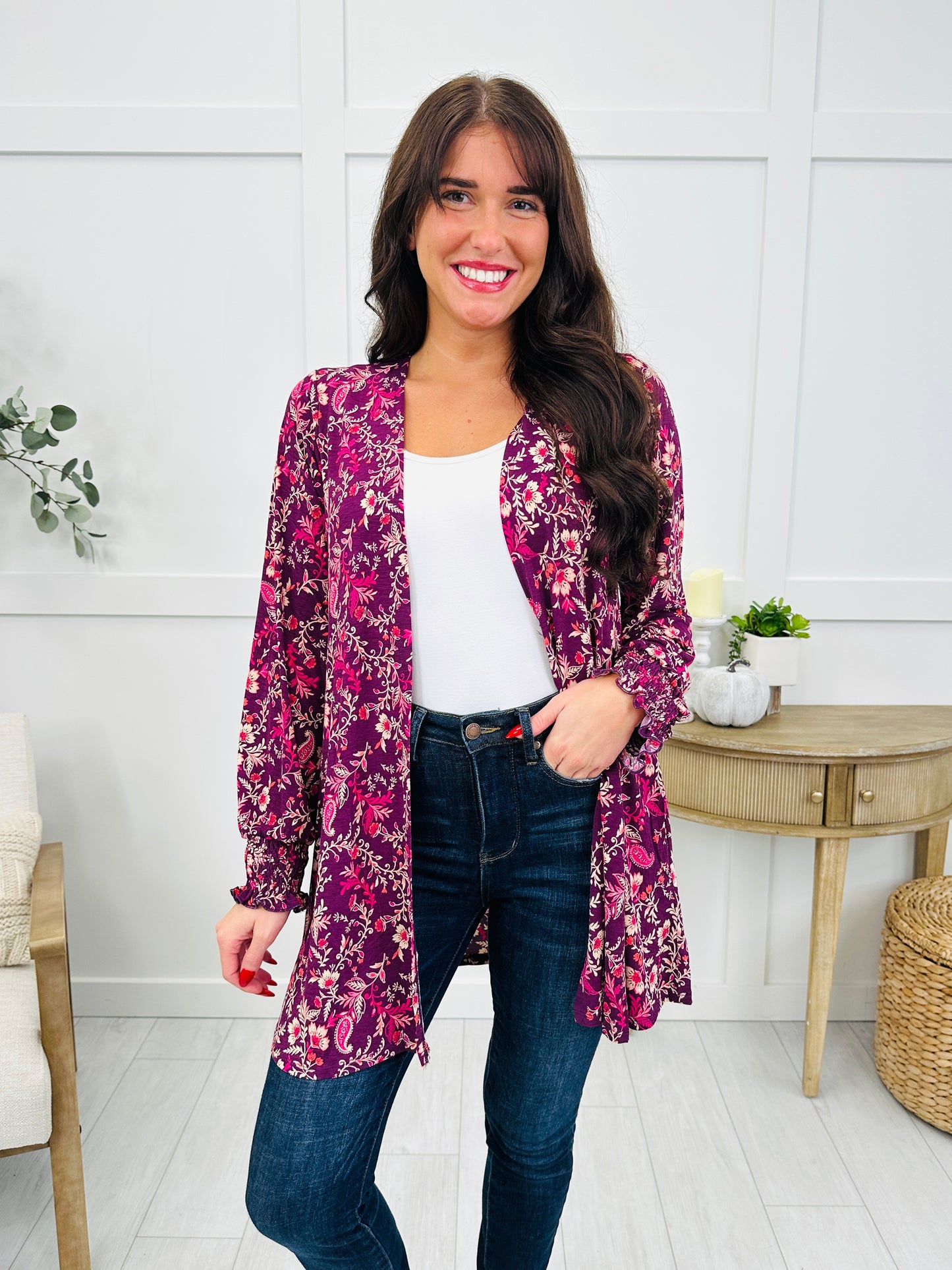 Berry Bloom Cardigan