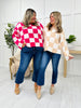 REG/CURVY Come Check This MOCO Exclusive Design Checkered Sweater- Multiple Colors!