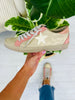 Contagious Energy Sneakers In Gold Distressed