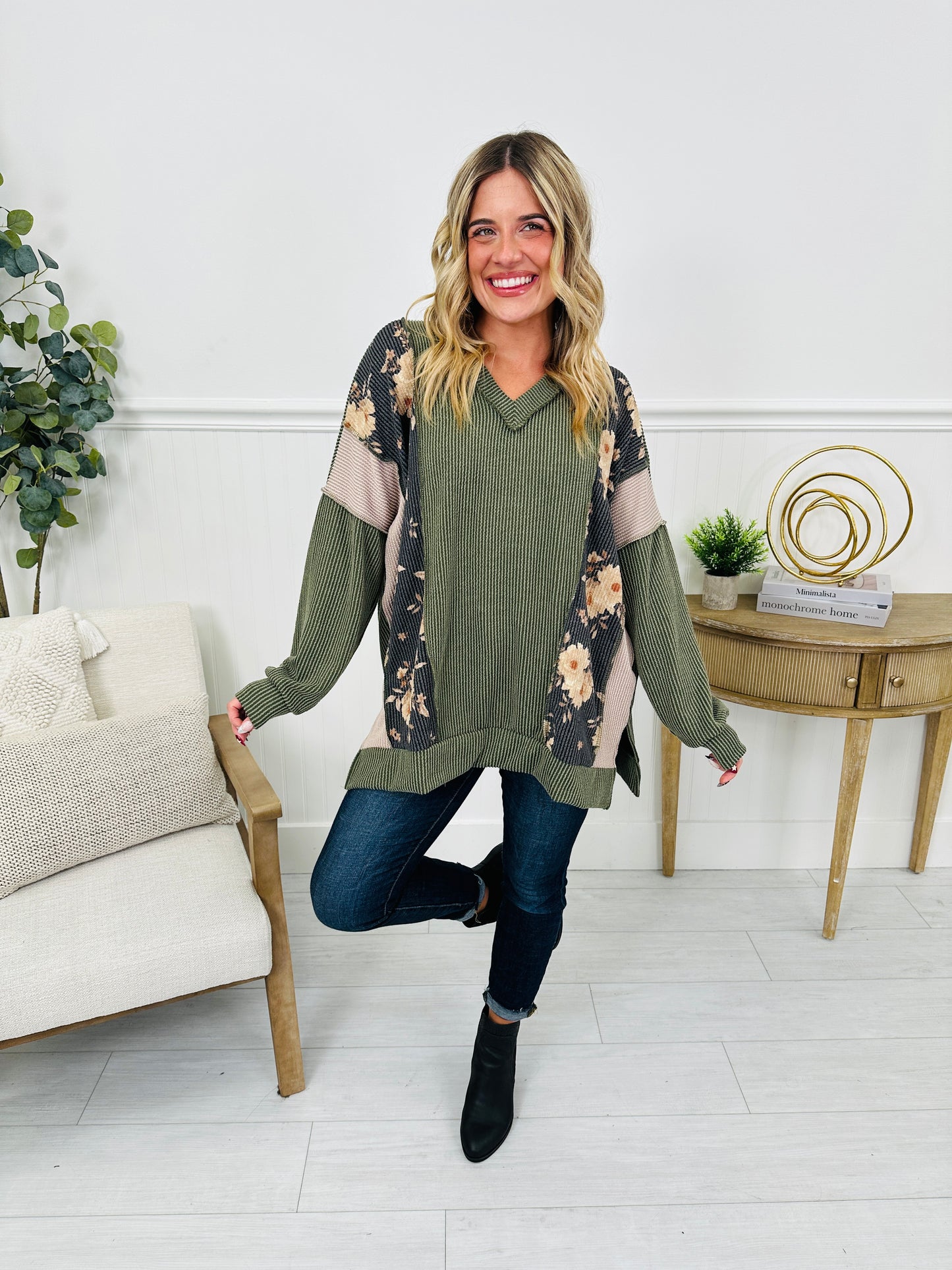 Winter Bloom Top- Multiple Colors!