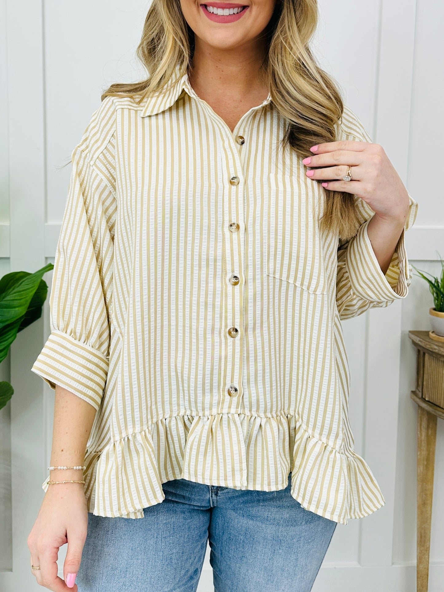Easy Breeze Stripes Top in Multiple Colors