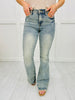 Judy Blue Major Crush Tinted Flare Jeans in Reg/Curvy