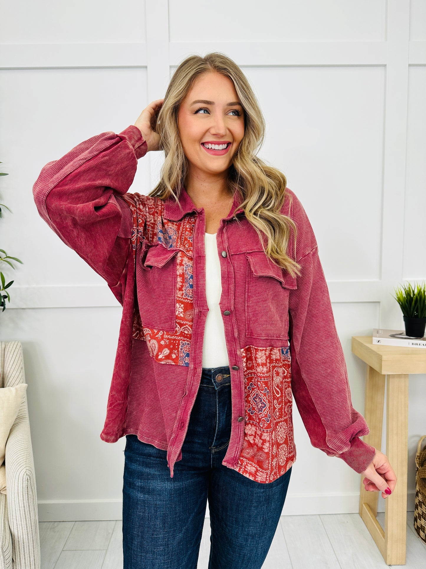 Paisley Trails Shacket