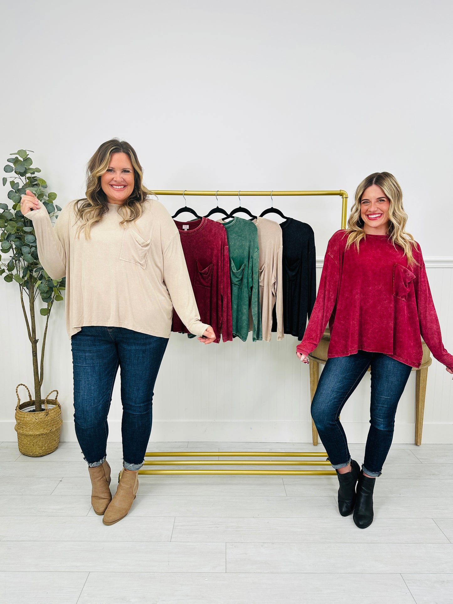 Live In It Top In Multiple Colors