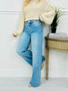 Cat Scratch Fever Tummy Control Wide Leg Jeans