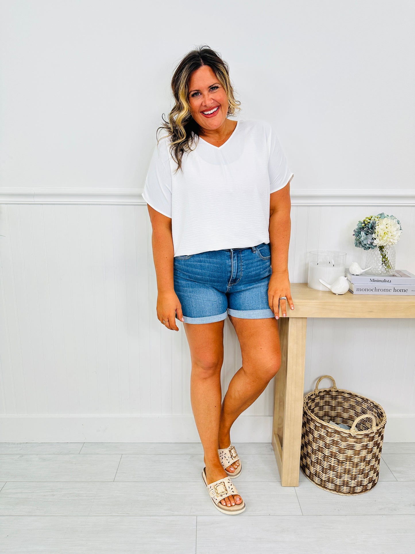 Judy Blue Summer Fling Shorts