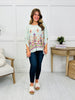 Sunlit Stitch Top In Sage