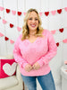 Sweetheart Stitches Sweater- Multiple Colors!