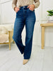 MOCO Exclusive Always on Your Side Tummy Control Wide Leg Slim Fit Jeans