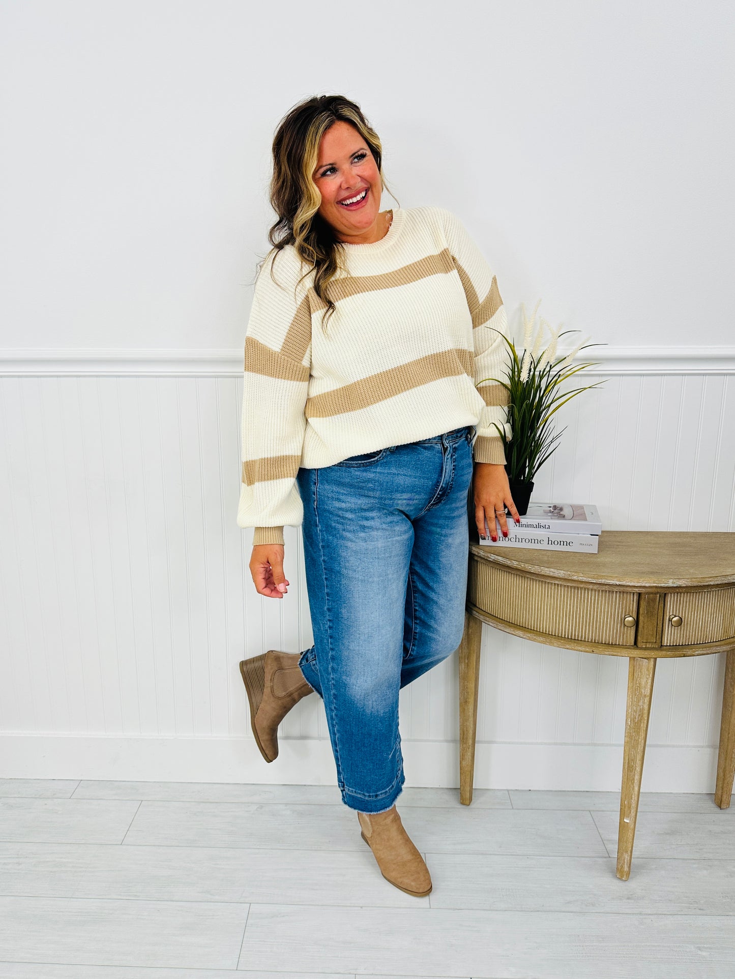 Be Basic Barrel Jeans with Tummy Control