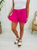 Judy Blue Perfectly Pink Midrise Shorts in Reg/Curvy