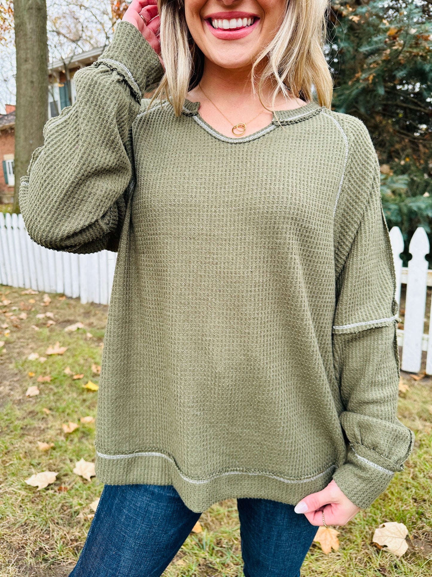 REG/CURVY Falling for Comfort Pullover- Multiple Colors!