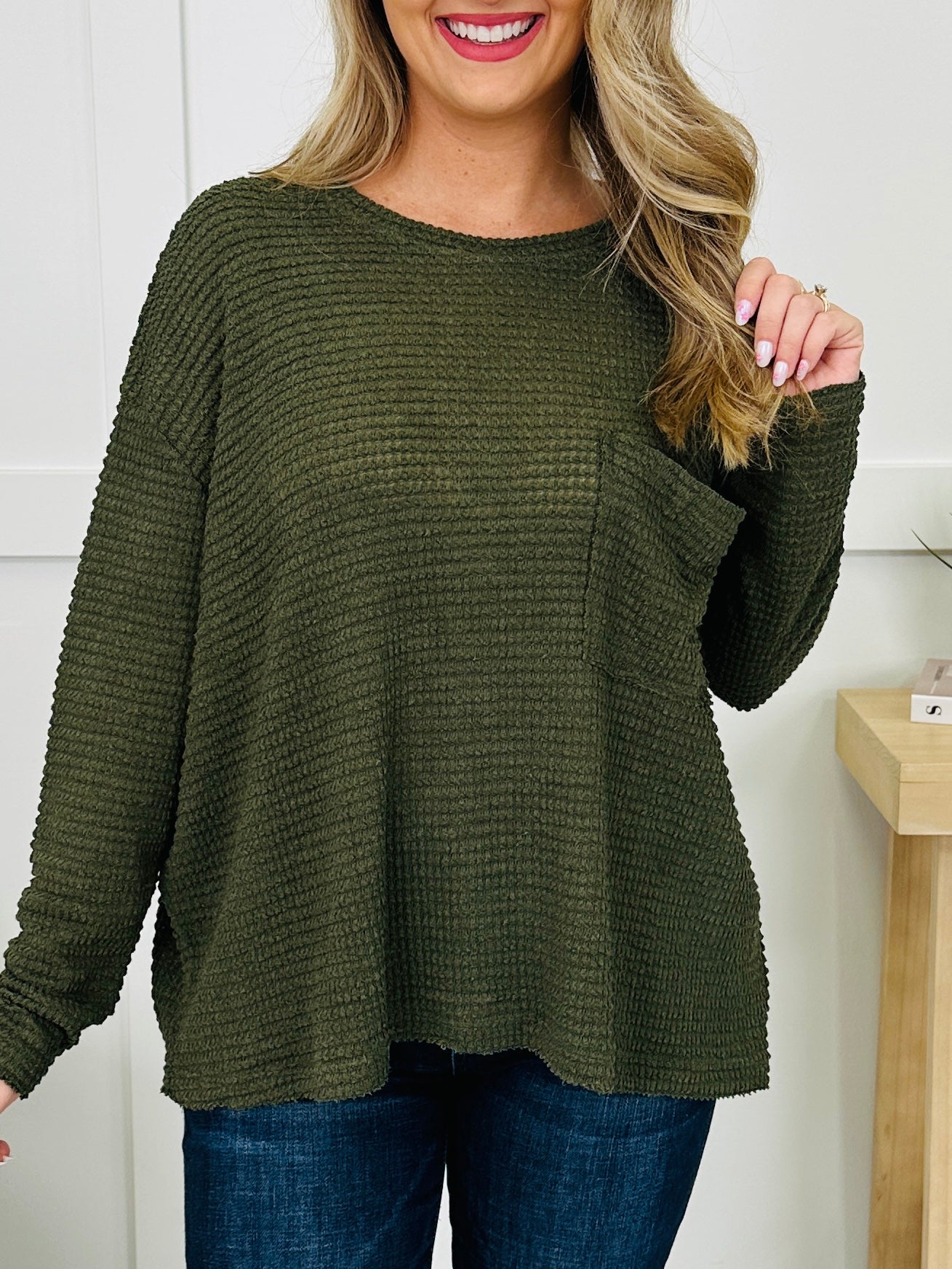 Relaxed Reflection Top - Multiple Colors!