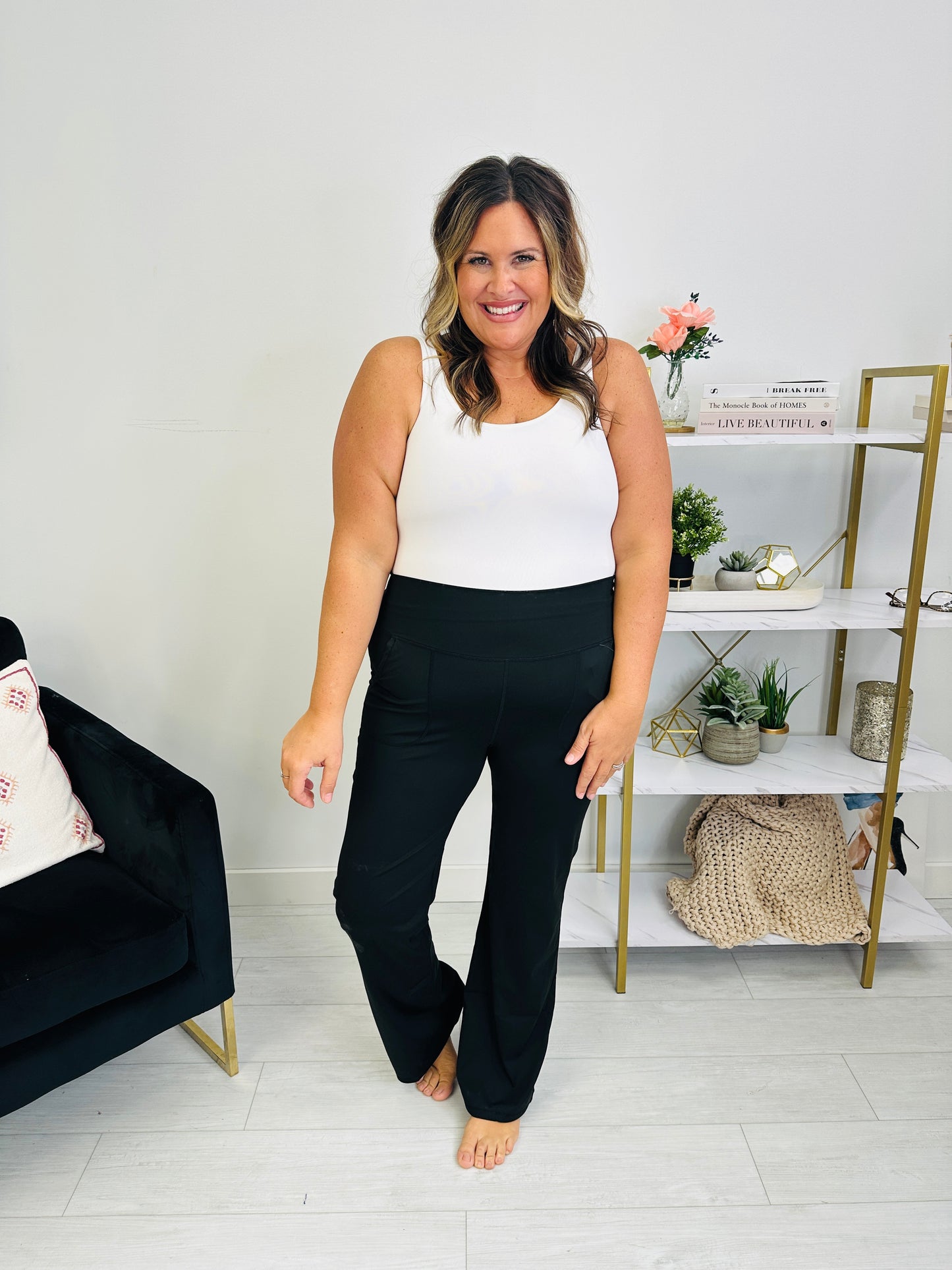 Strong Silhouette Bootcut Yoga Bottoms