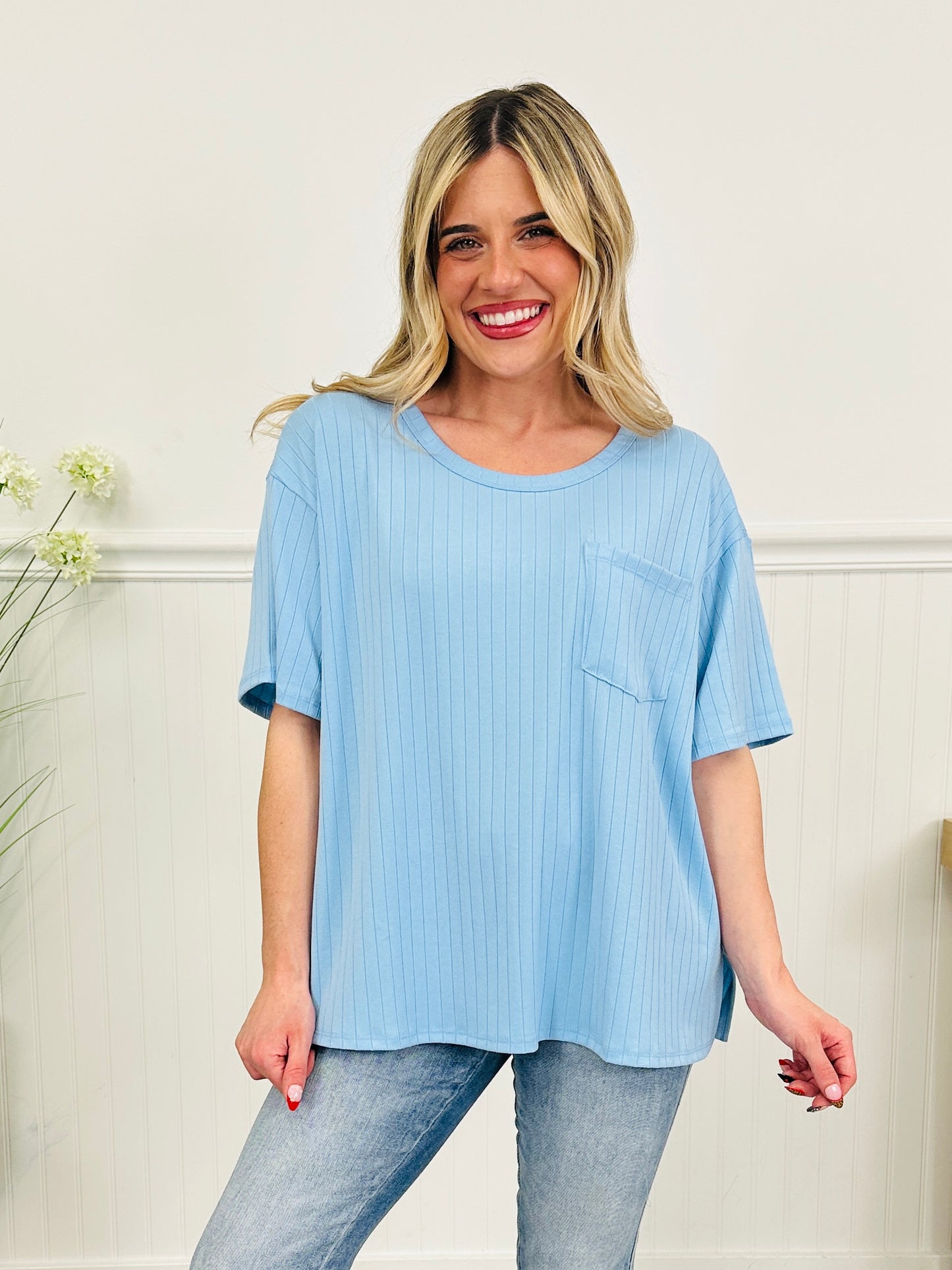 Pocket Full of Happy Top In Multiple Colors