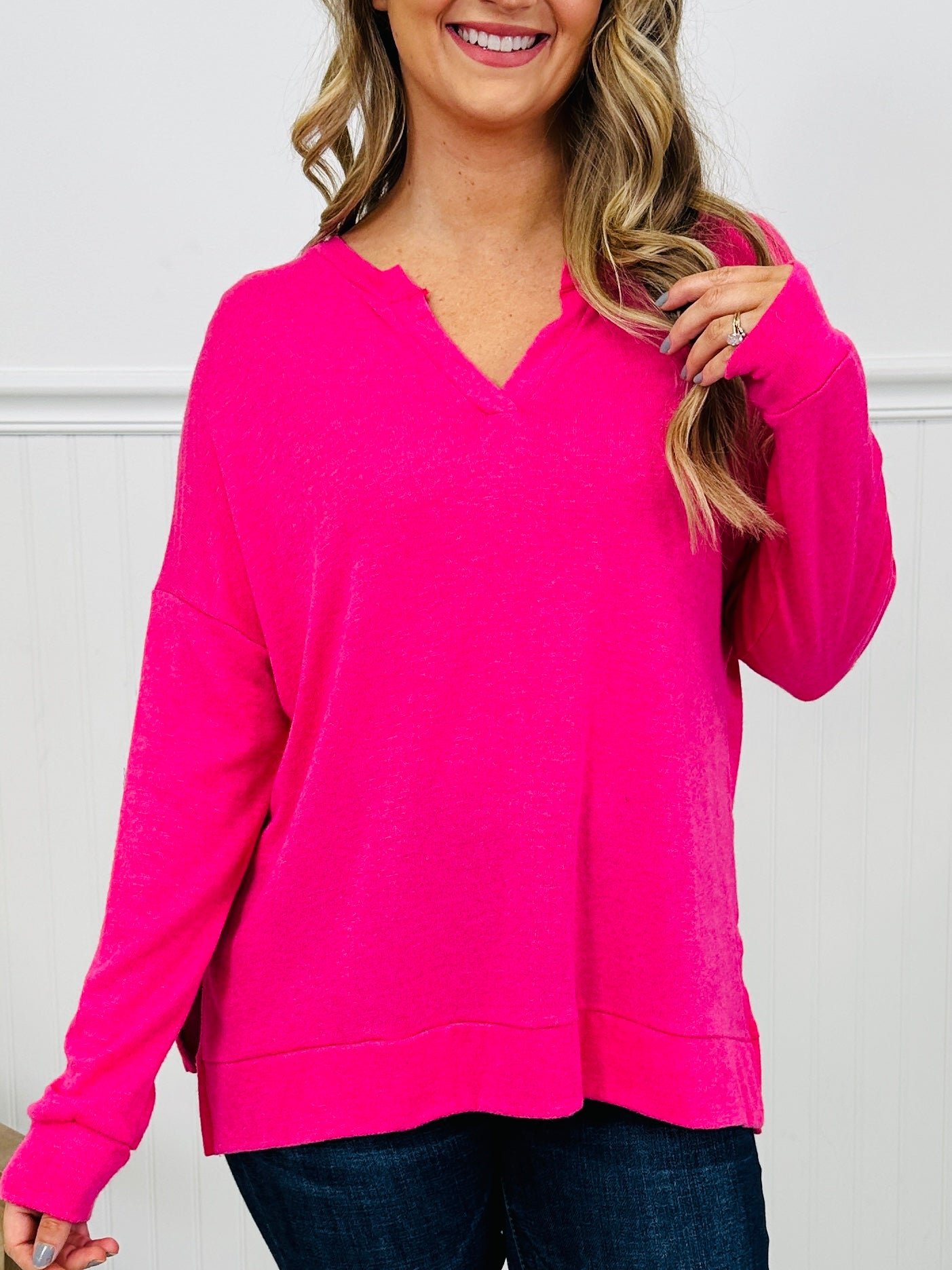 Settling In Top In Multiple Colors