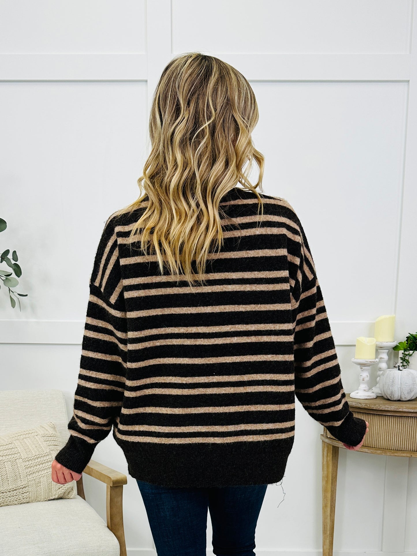 Cabin Blend Sweater In Chocolate