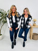 Plaid To Perfection Vest In Black