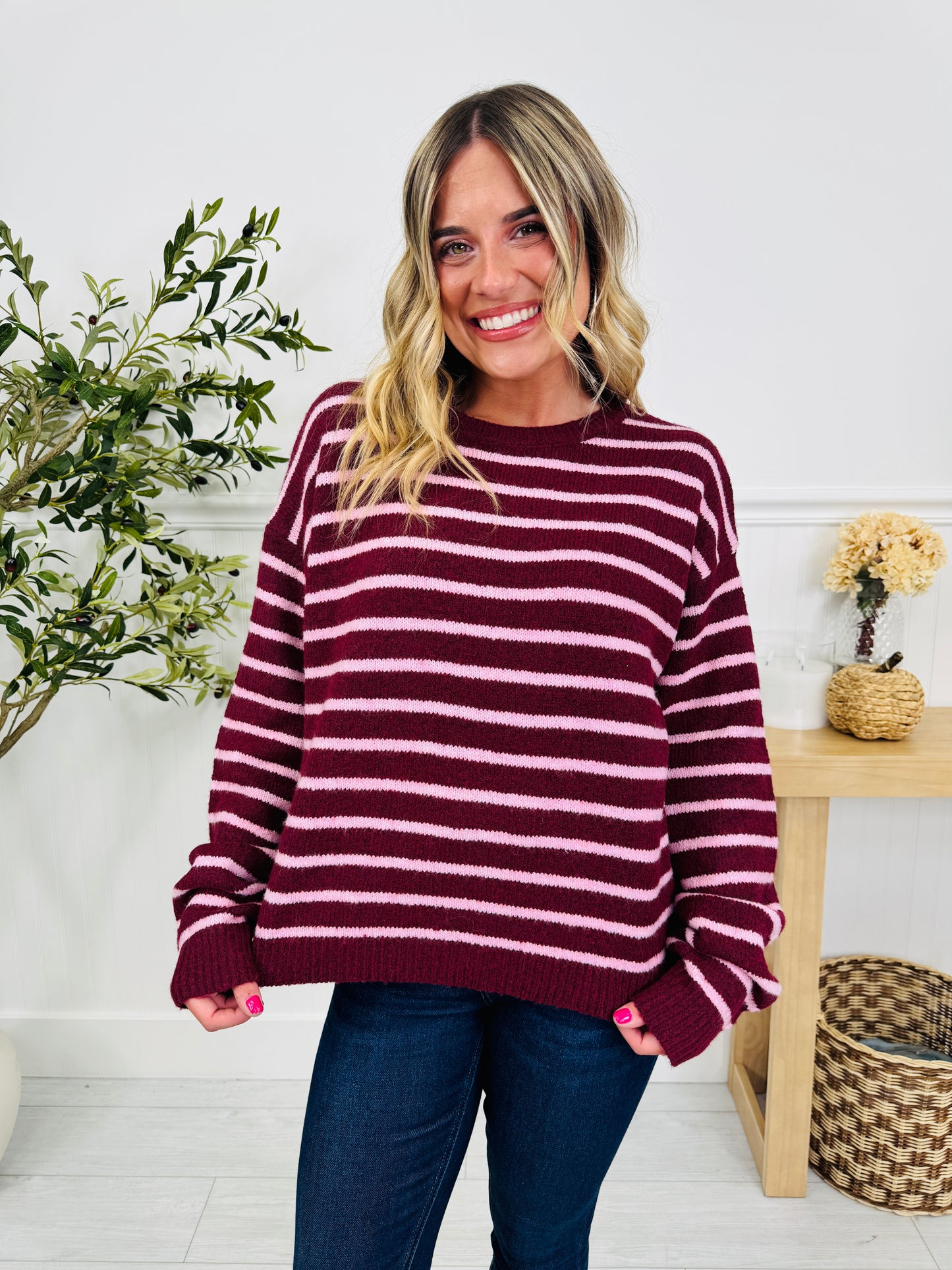 Merlot Mood Sweater