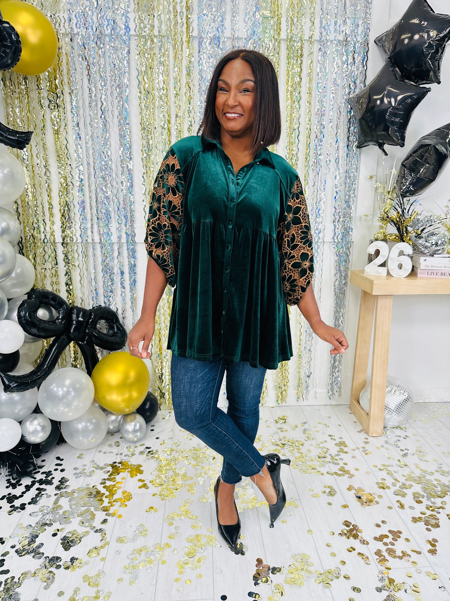 Festive And Flourish Top- Multiple Colors!