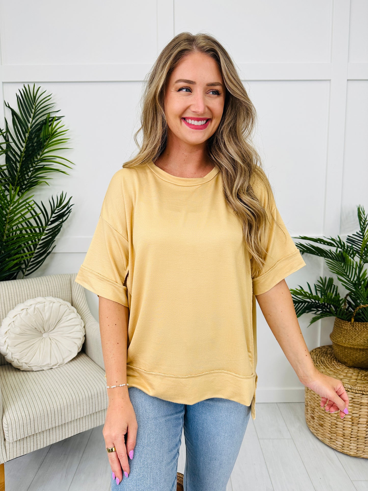 Stitch Me Sweet Top- Multiple Colors!