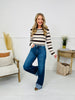 Follow The Trend Wide Leg Tummy Control Cuffed Jeans