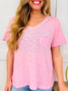 The Finishing Touch Top In Pink