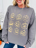 Jack O Lanterns Graphic Crewneck Sweatshirt