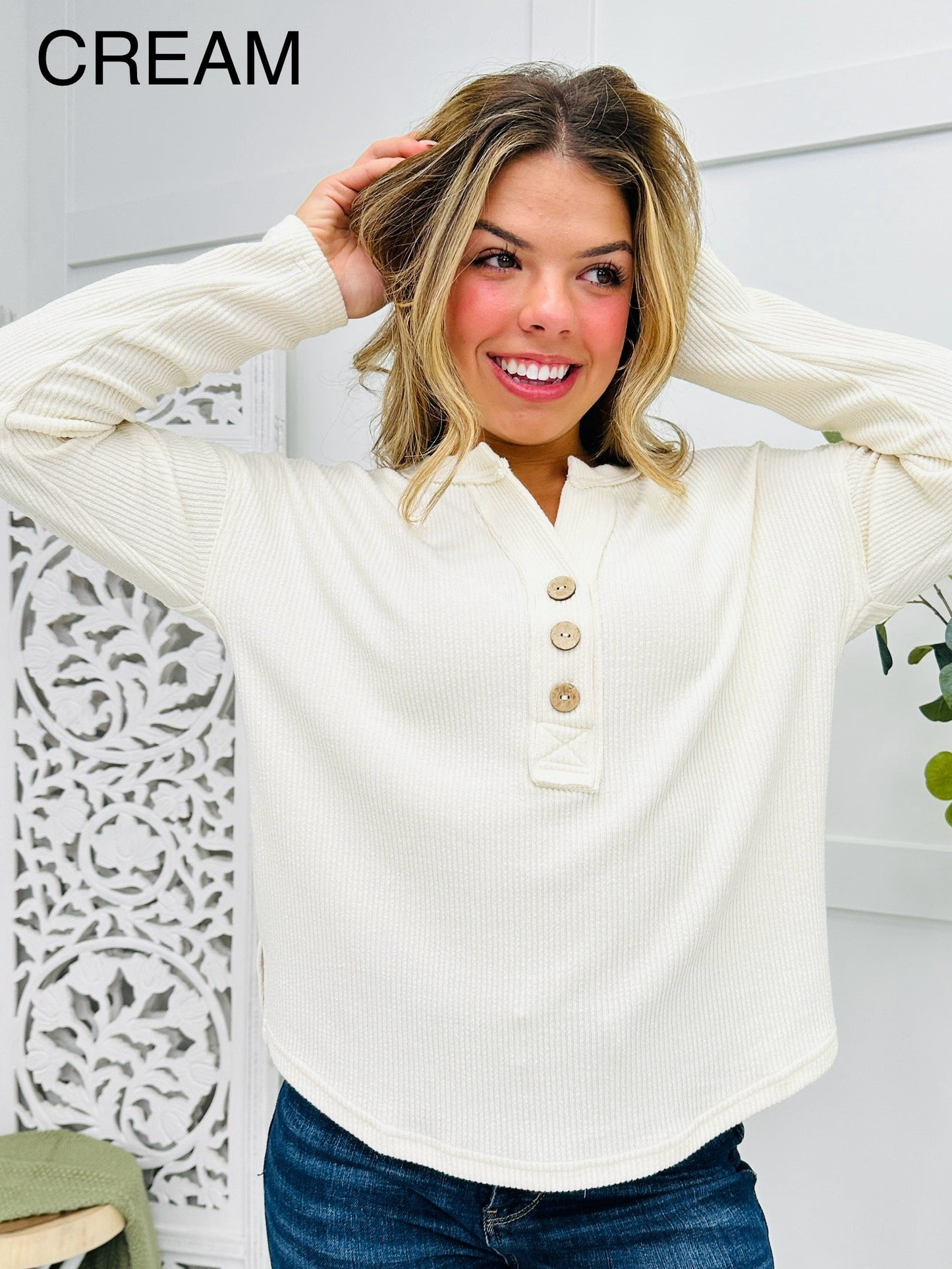 Make A Choice Long Sleeve Top- Multiple Colors!