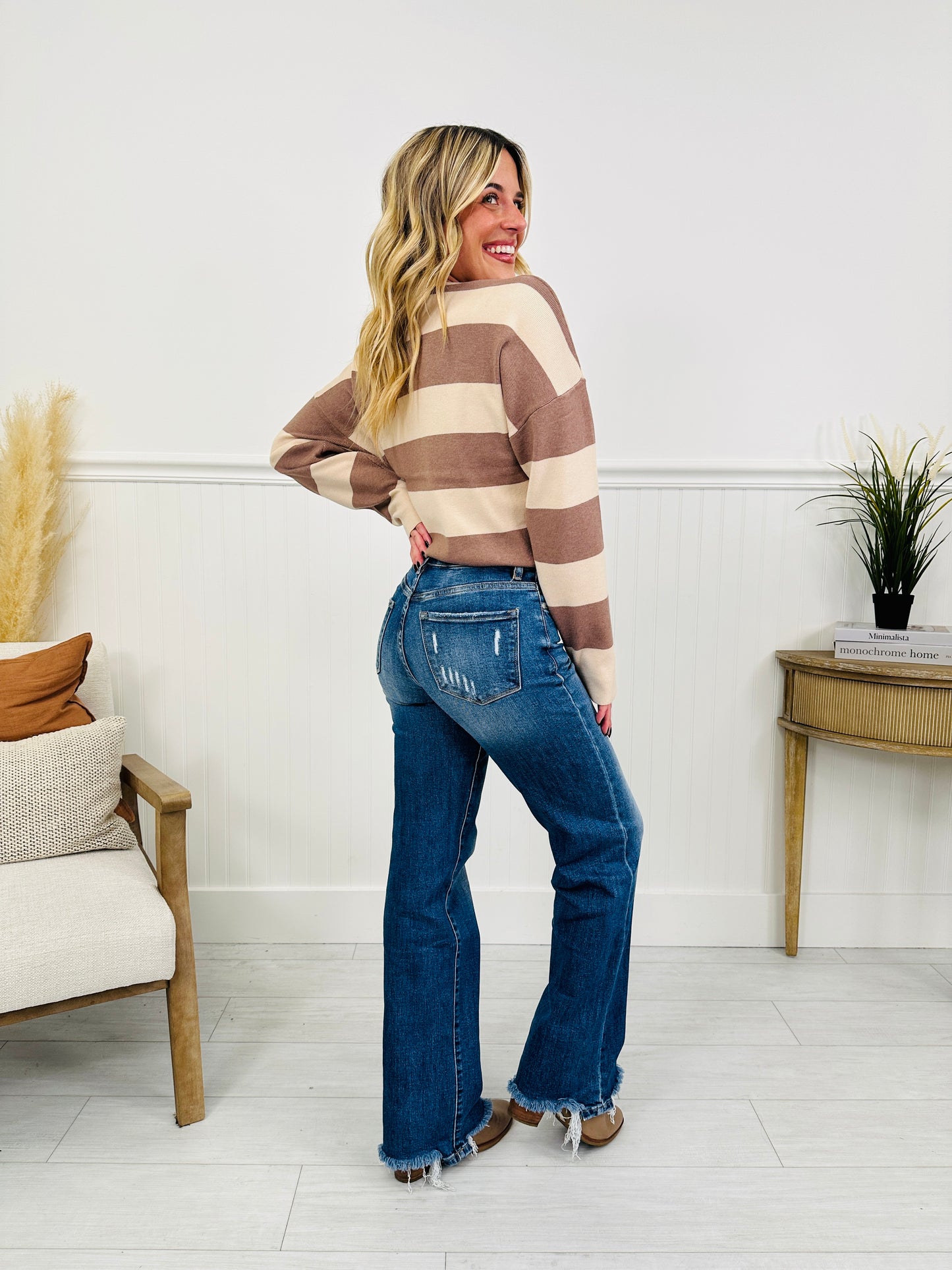 Fray All Day Tummy Control Straight Jeans