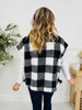 Plaid To Perfection Vest In Black
