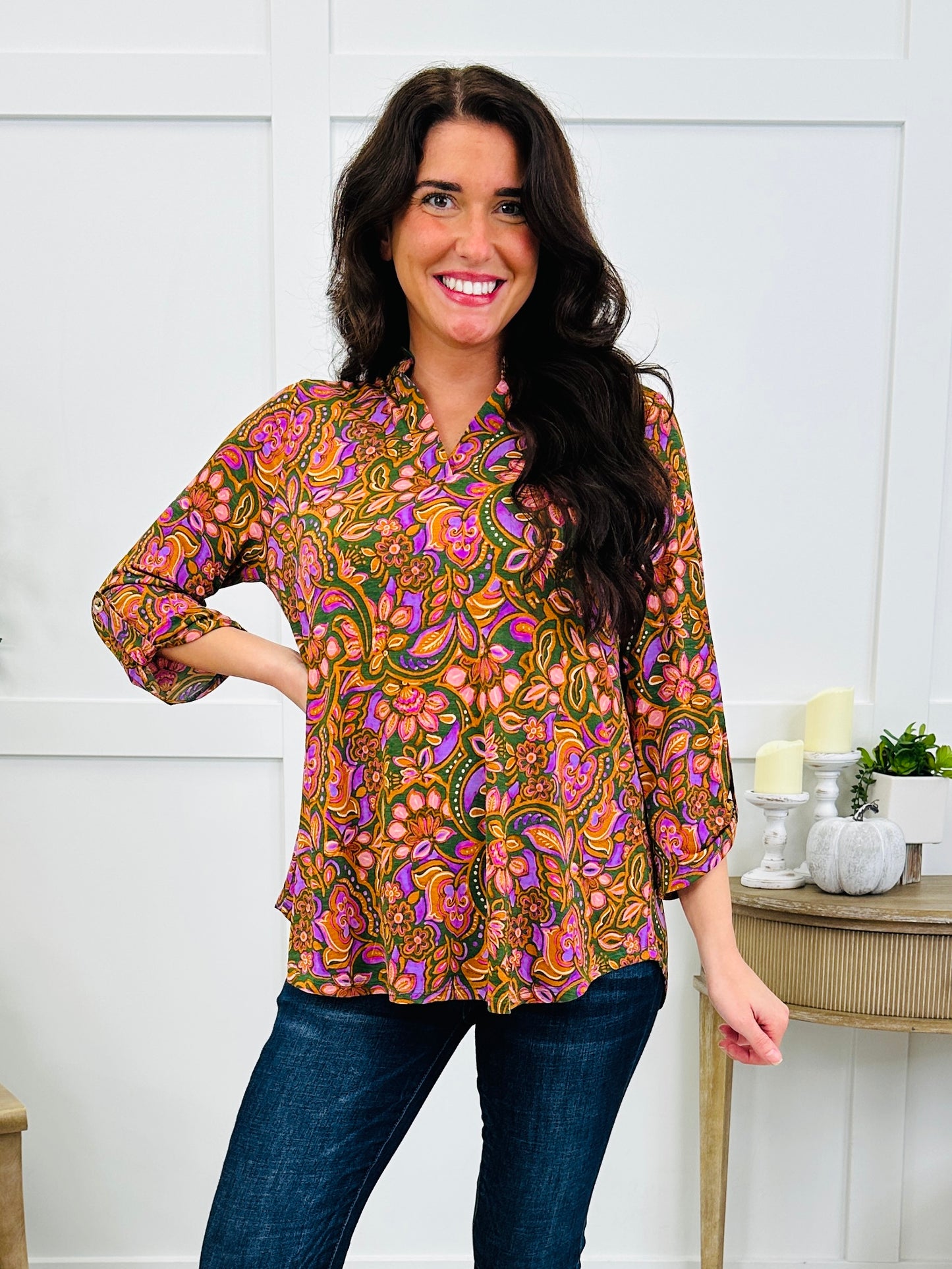 Free Spirit Floral Top