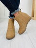 Grounded Glam Booties in Taupe