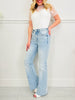 Stop and Stare Flare Tummy Control Jeans