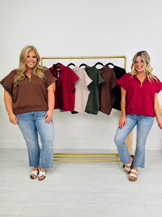 Easy Elevation Top In Multiple Colors