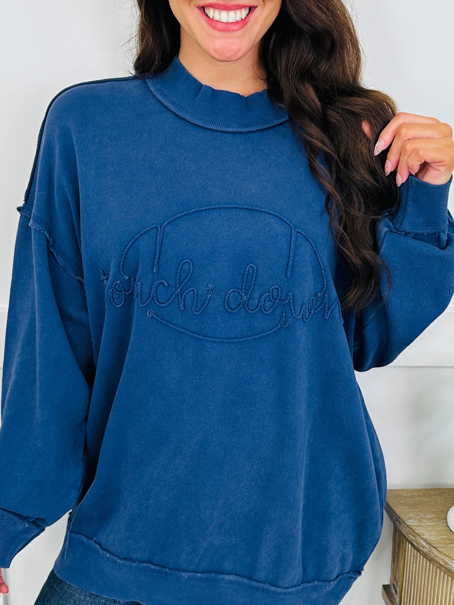 Touchdown Days Sweatshirt In Multiple Colors