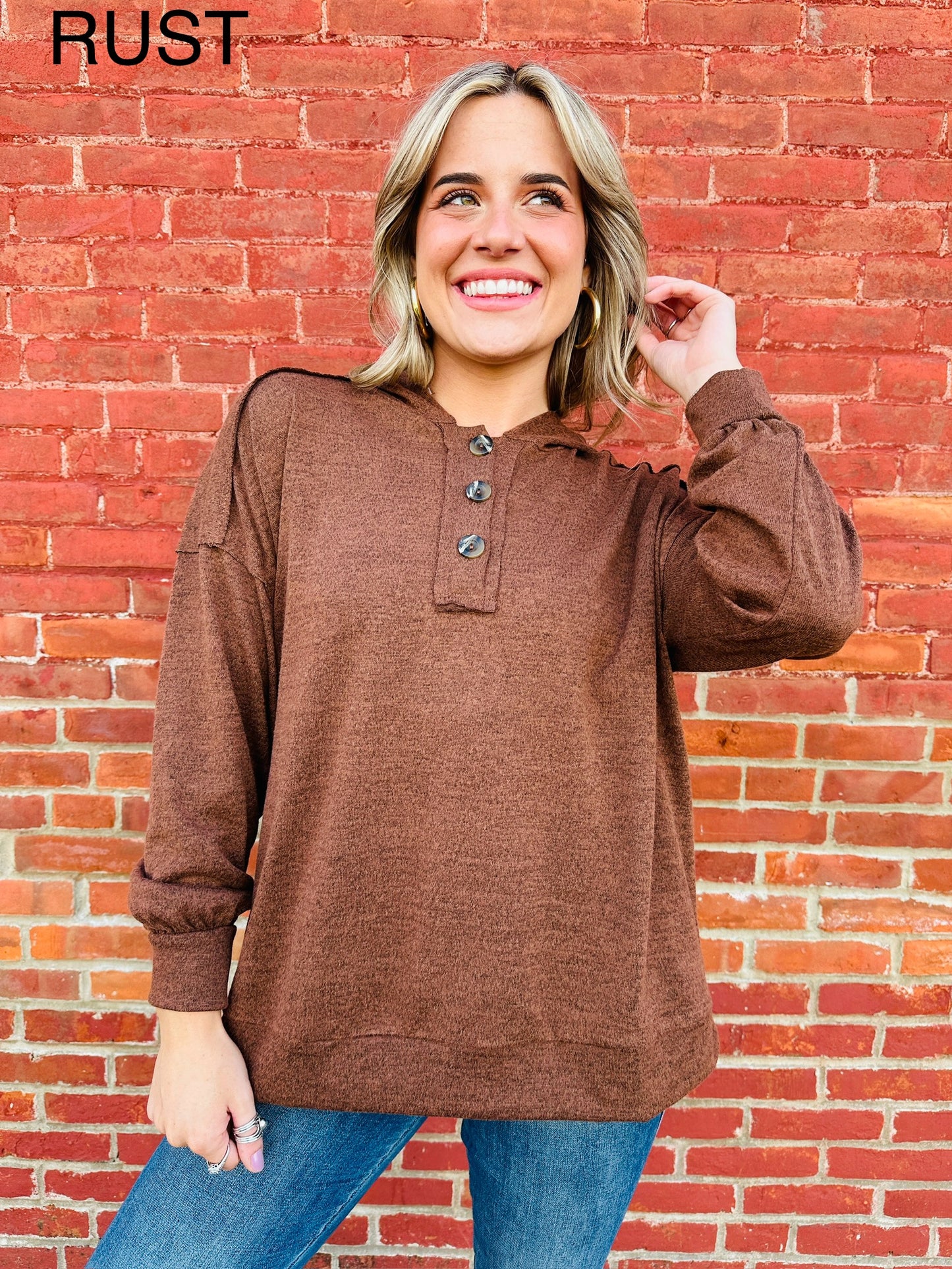 REG/CURVY Fall Harvest Hoodie Top--Multiple Colors!