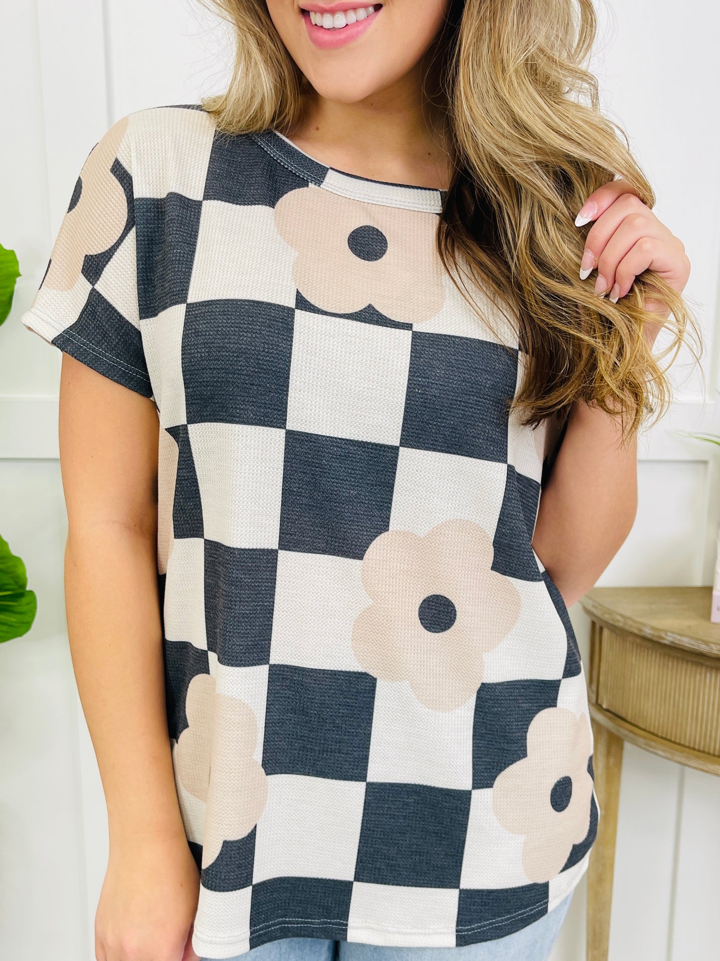 Petal Pattern Top