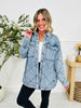 Quilted Comfort Denim Jacket