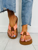 Flirt in the Firelight Flip Flops In Peach