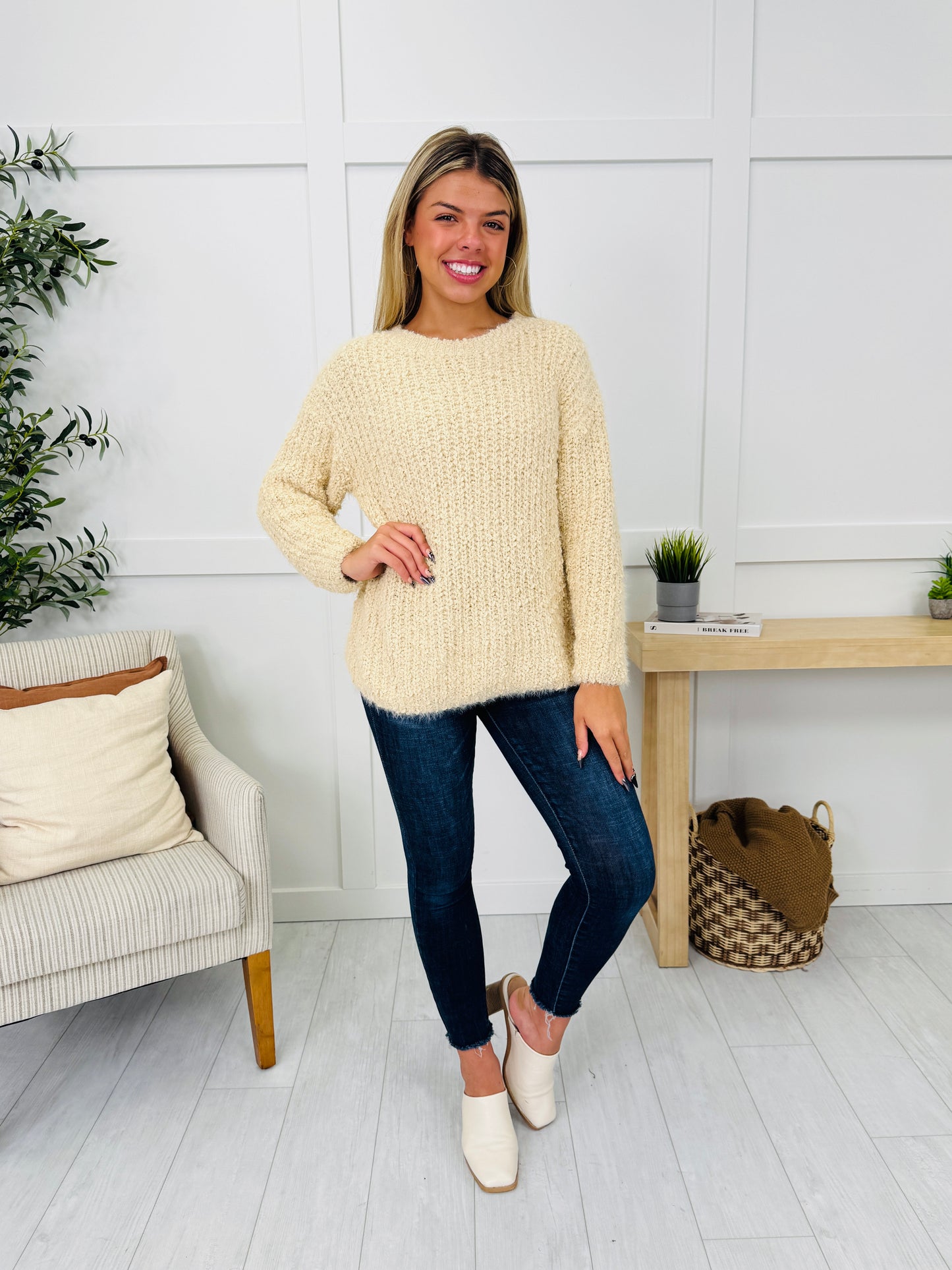 Threaded Thoughts Sweater- Multiple Colors!